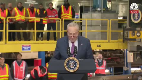 "We Are Not Stopping" - Chuck Schumer Is Happy To Be On The "Joe Biden Express"