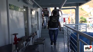 harley club visits Kythnos island June 2022