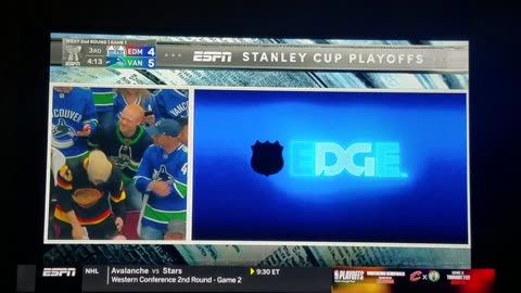 West 2nd Round Game 1 - EDM vs VAN - Canucks Lead 5-4