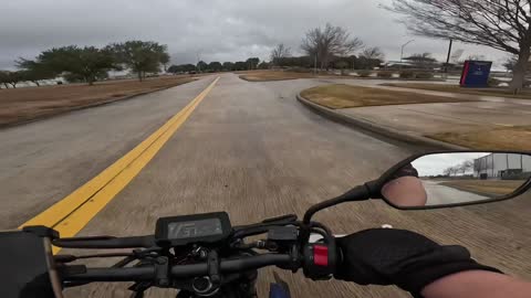 Accidental slippage on a Honda CB300R