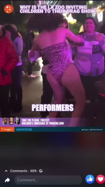 LA Zoo Drag Queen show for children 🏳️‍🌈