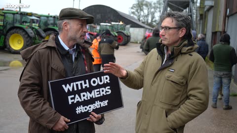 FARMER PROTEST: "The public is really supportive of farmers, food security, and fair treatment"