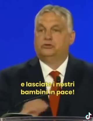 #Gender Il messaggio del Primo ministro dell’Ungheria Viktor Orbán