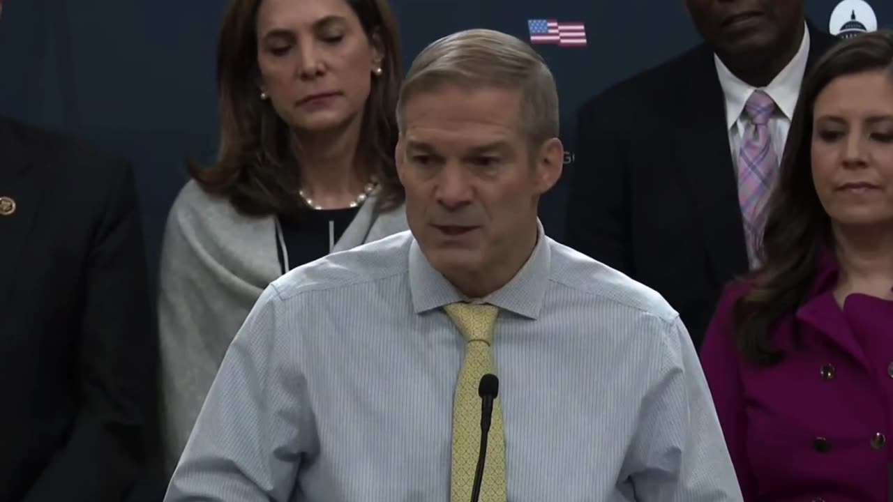 Chairman Jim Jordan Gives Update on Whistleblowers Who are Speaking to Weaponization Subcommittee