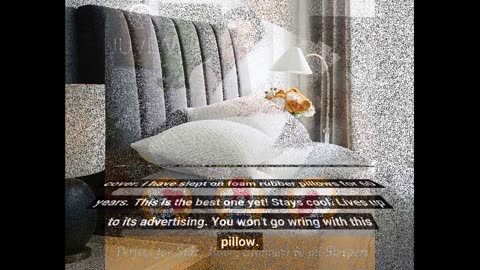JUVEA - Natural Talalay Latex Sleeping Bed #Pillows-Overview