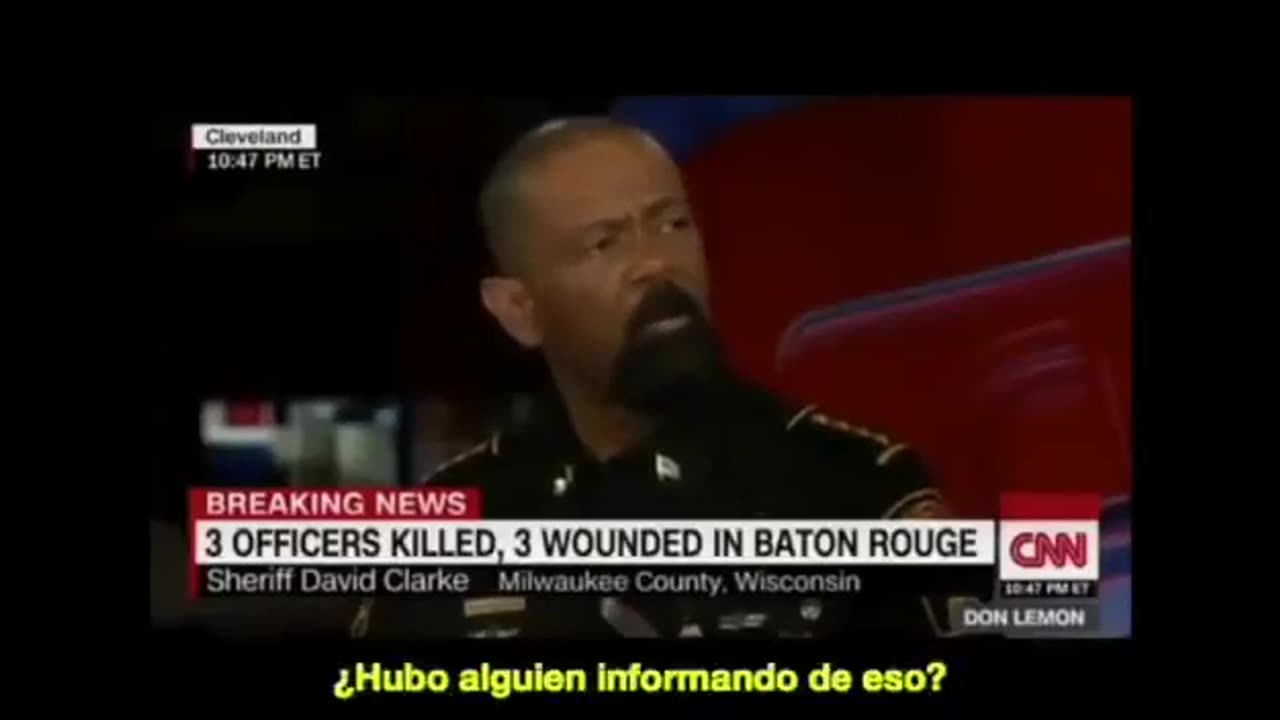 Mando policial negro: "«Black Lives Matter» es una ideología de odio y anti-policías"