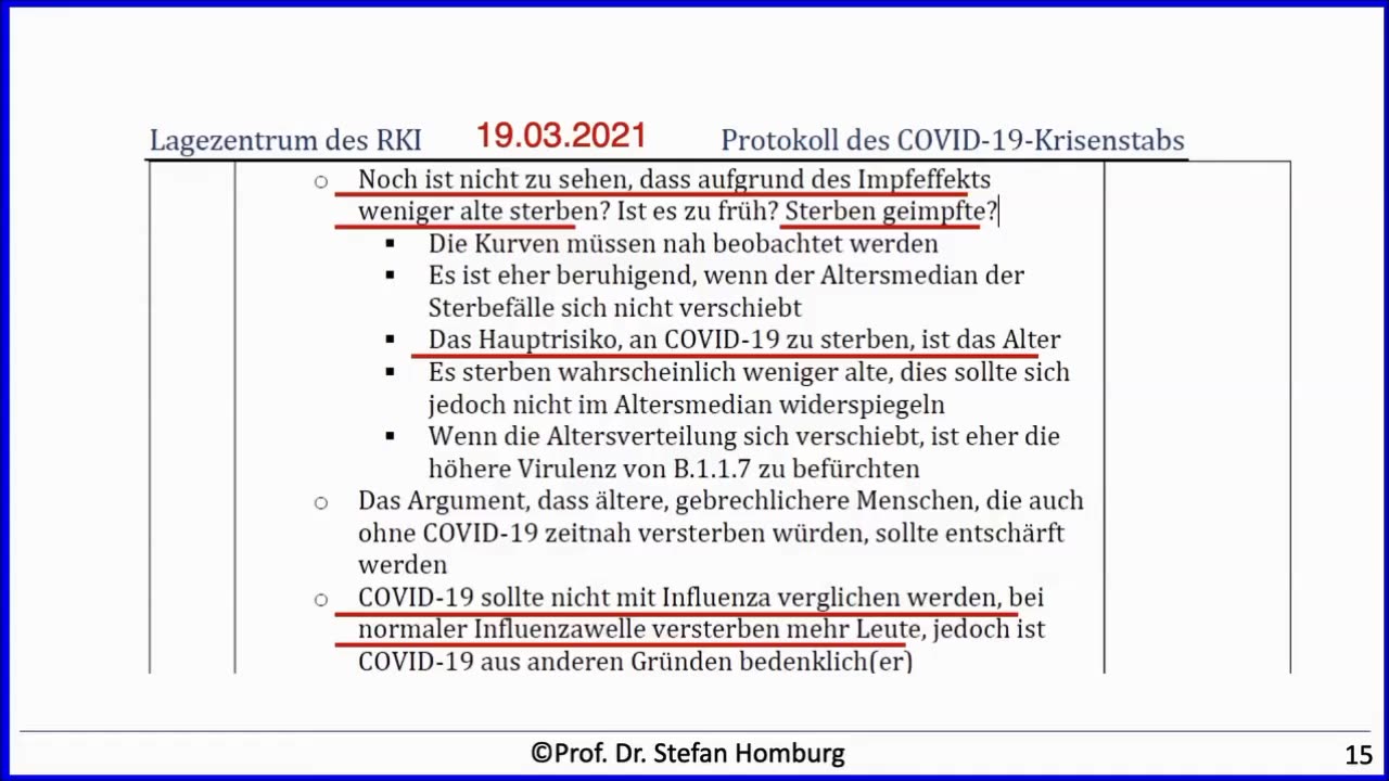 RKI-Protokolle - Eröffnungsvortrag von Prof. Dr. Stefan Homburg bei RKI-Files in Wien