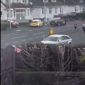 Paisley, west of Glasgow a man with a chainsaw is chasing the police shouting Allahu Akbar.