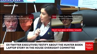 Rep Luna exposes the 1st amendment crimes committed by Twitter