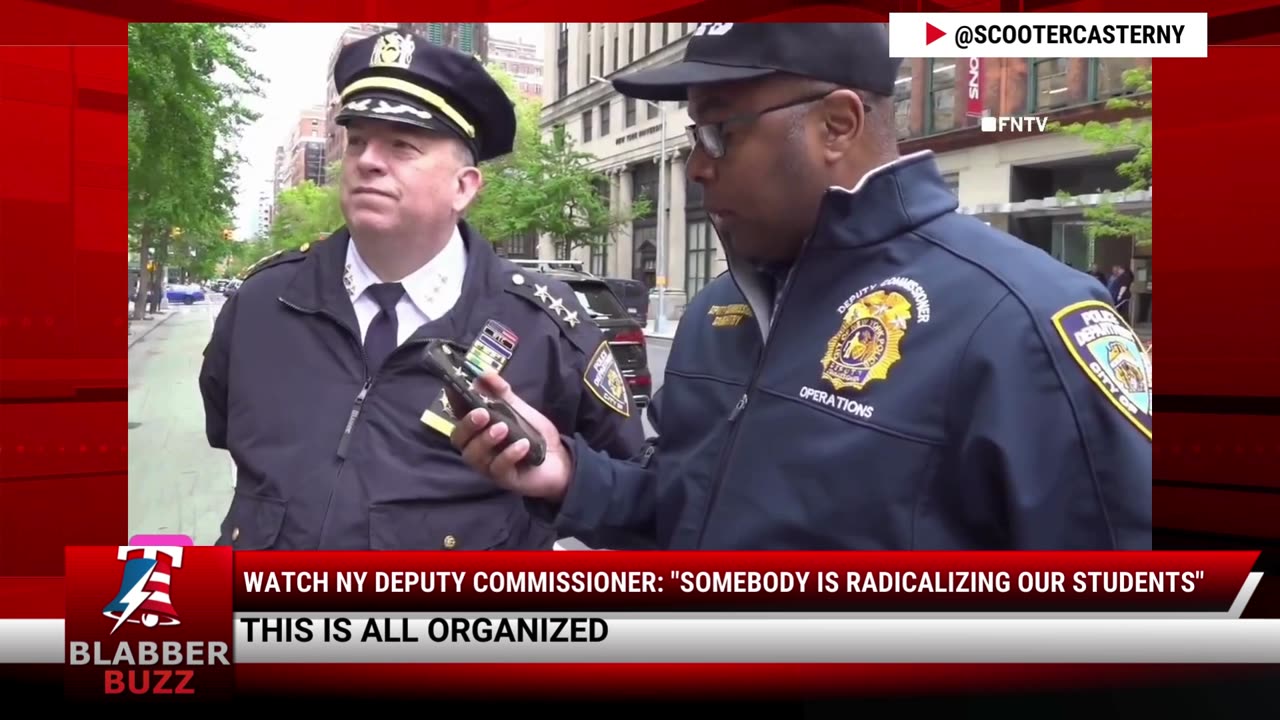 Watch NY Deputy Commissioner: "Somebody Is Radicalizing Our Students"