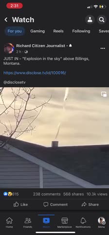 Explosion In Montana