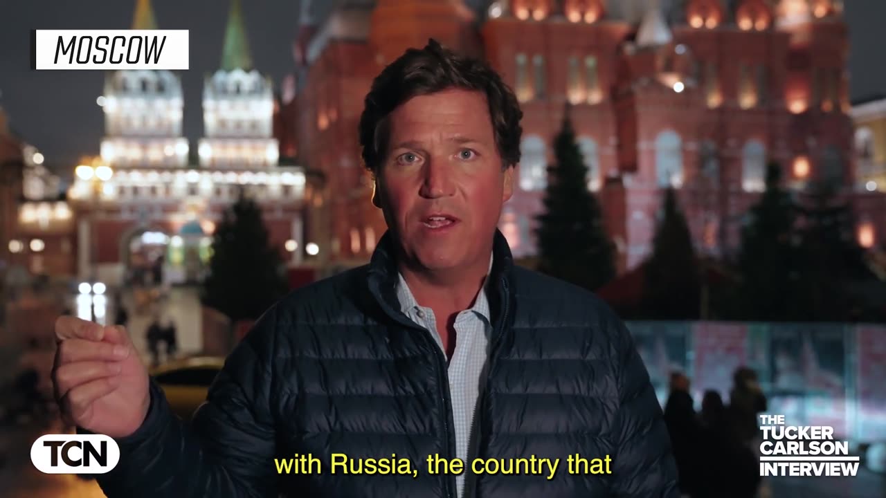 Tucker Carlson Is Back in Russia