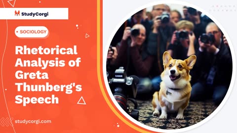 Rhetorical Analysis of Greta Thunberg's Speech - Research Paper Example