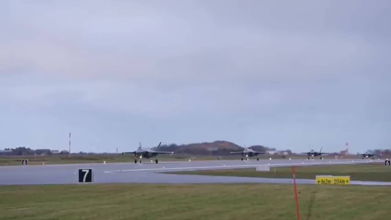 O F-35A da Força Aérea dos EUA