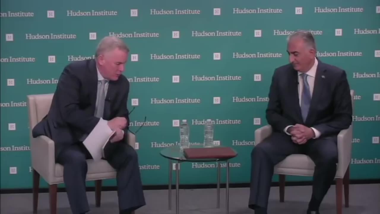 The Future of Iran A Conversation with Reza Pahlavi at Hudson Institute