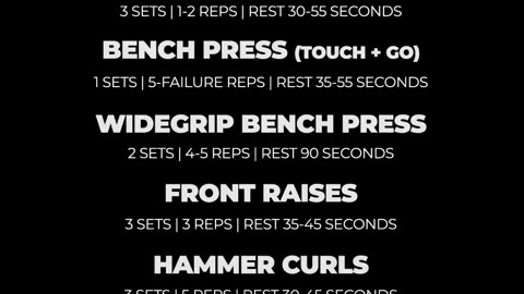 Bench Press clips