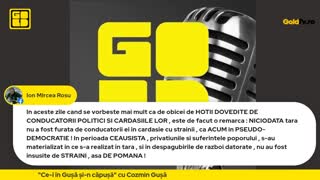 01.02.2023 - ”Ce-i în Gușă, și-n căpușă” - cu Cozmin Gușă