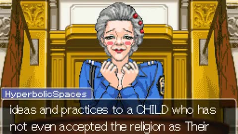 The Ace Attorney Court Bot Circumcision Debate