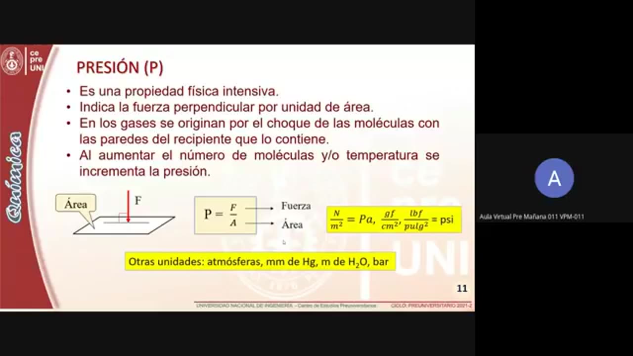 CEPRE UNI 2021 - 2 | SEMANA 10 | QUÍMICA S02