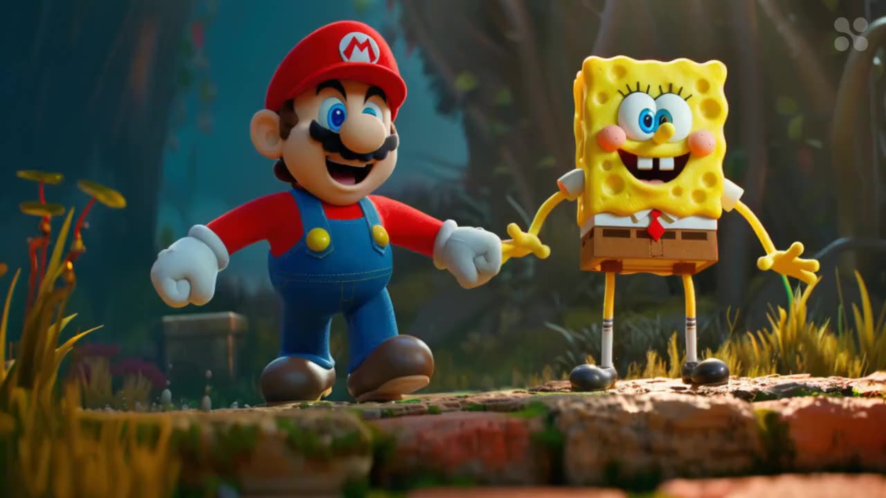 Cute Super Mario Gif