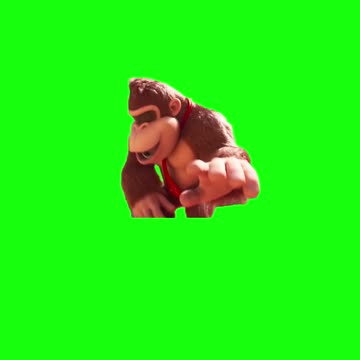 Donkey Kong Punch Meme | Green Screen