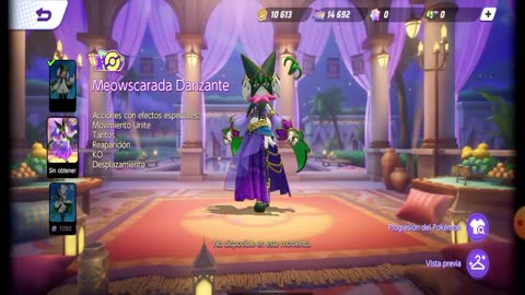 Pokemon Unite Meowscarada showing