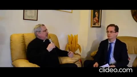 Psychotic maniac--'Mr. Great Reset'--Klaus Schwab, is "OFTEN IN THE VATICAN"!! (increased volume)