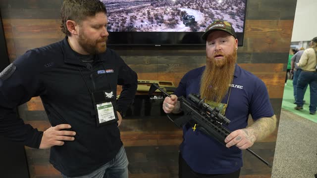 The Brand New KelTec R50 5.7 Carbine and KSG410 Shotgun -- SHOT Show 2023