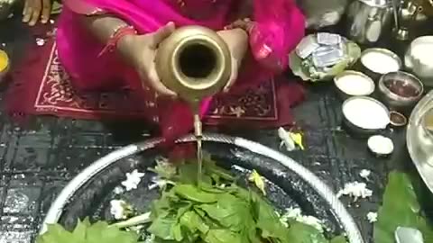 Baba Dham shiv puja devghar