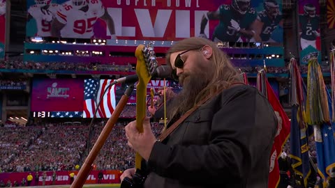 Chris Stapleton just delivered one of the best National Anthem performances