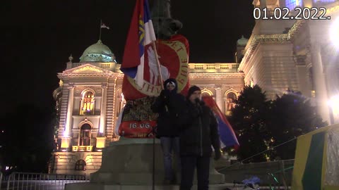 01.02.2022. 17. DAN - NAROD NE ODUSTAJE - OKUPLJANJE DO SLOBODE