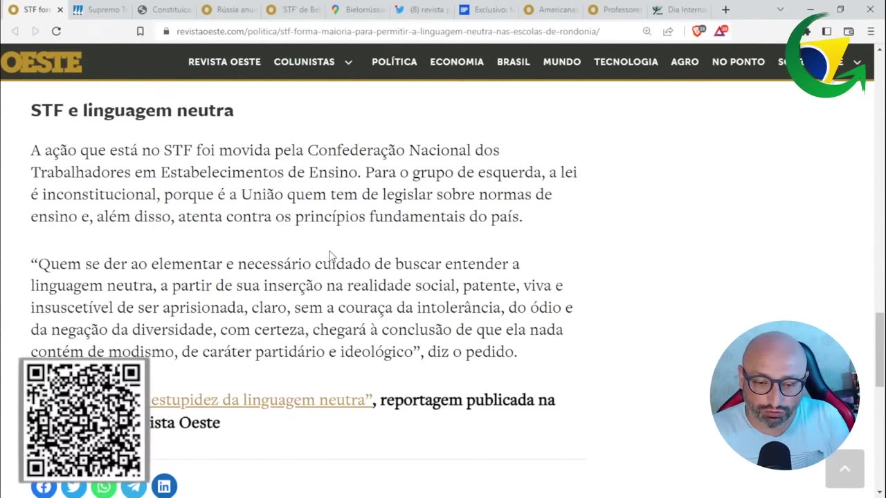 AS SUPREMAS INTERFERÊNCIAS NA DEMOCRACIA BRASILEIRA - by Saldanha - Endireitando Brasil