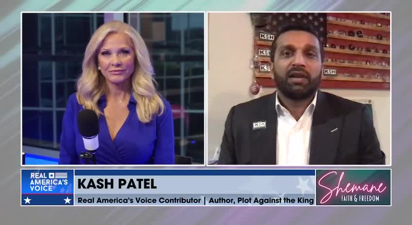 Shemane Nugent asks Kash Patel "Will the DOJ do anything to hold Biden accountable?"