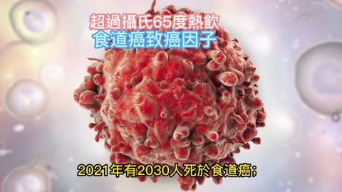 超過攝氏65度熱飲 食道癌致癌因子
