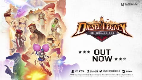 Diesel Legacy: The Brazen Age - Launch Trailer | PS5 Games