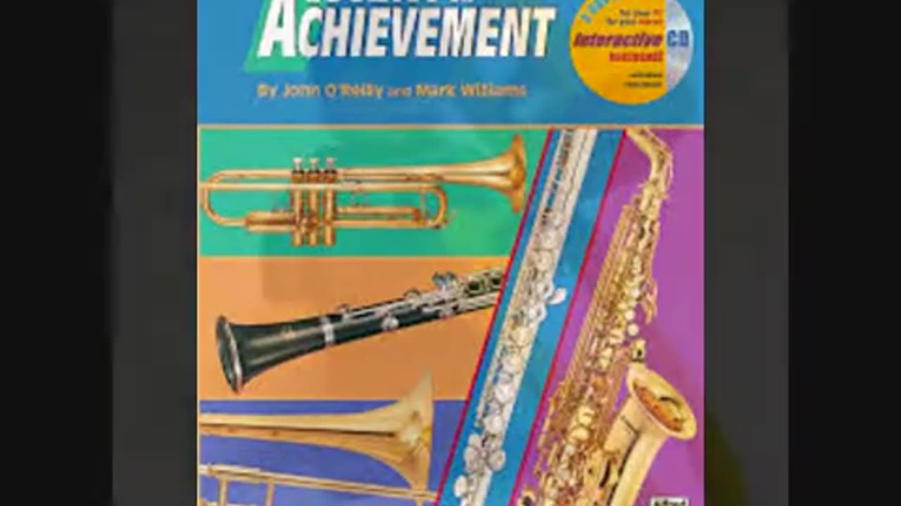 Trombone Method 86-89 of Accent on Achievement Book 1