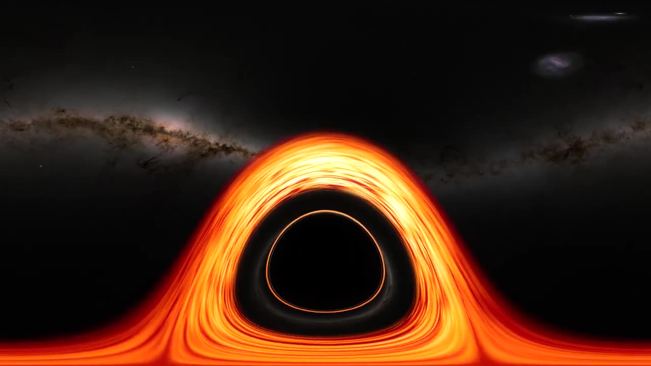 360 Video: NASA Simulation Shows a Flight Around a Black Hole