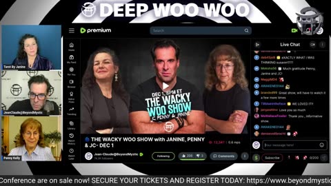 TRUST TRUMP- TRUST GESARA / NESARA-WACKY WOO SHOW with JANINE, PENNY & JC- 12.02.24