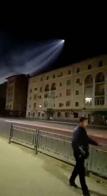 Rocket hit firmament