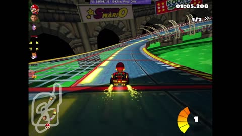 SuperTuxKart But Is Wario Colosseum For Mario Kart Double Dash