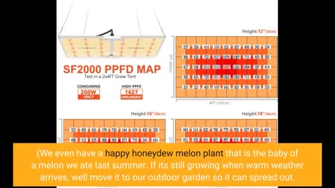 Spider Farmer SF2000 LED #GrowLight with Samsung LM301B-Overview