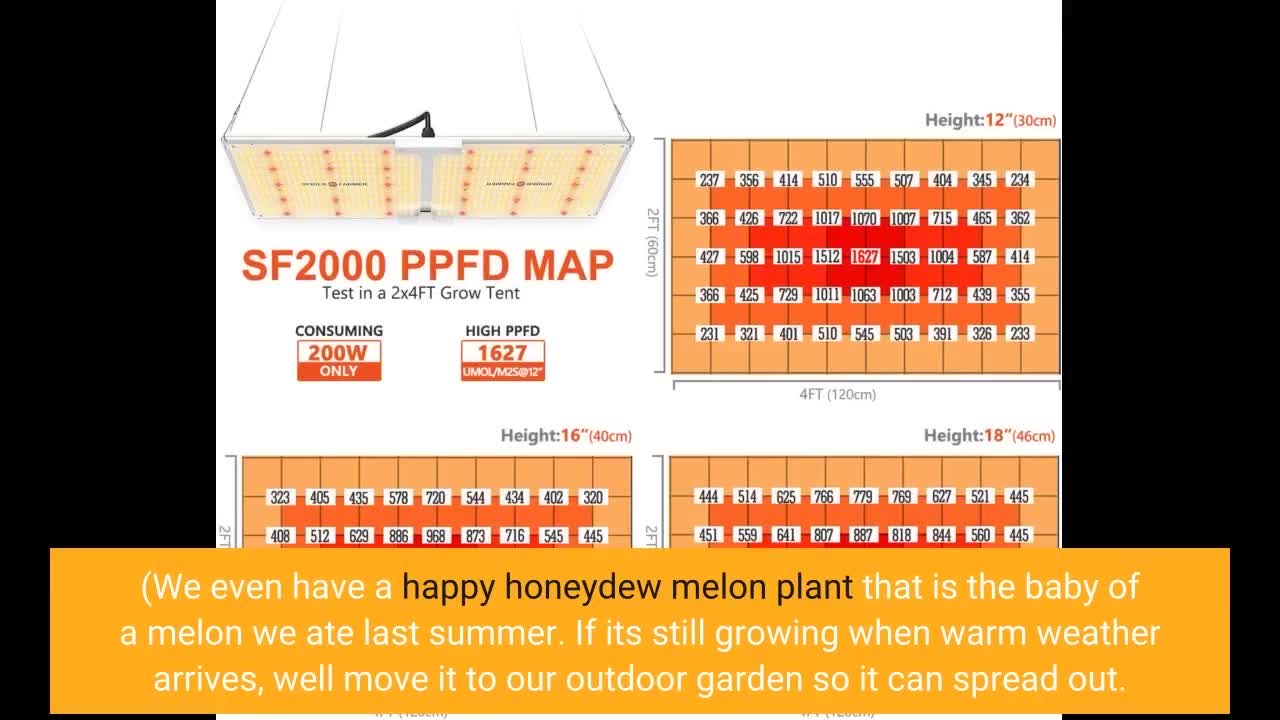 Spider Farmer SF2000 LED #GrowLight with Samsung LM301B-Overview