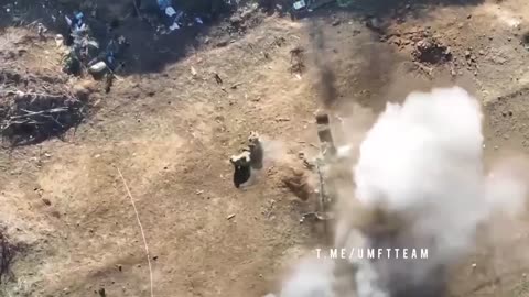 Russian Soldier Tries to Help his Buddy and Pays for it with His Legs