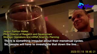 Pfizer Exec admits #COVID shots cause problems with women's menstrual cycles