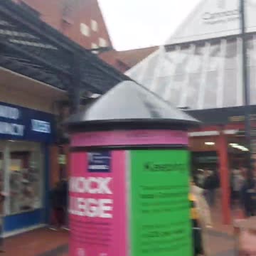 Patriots march through Cannock town centre