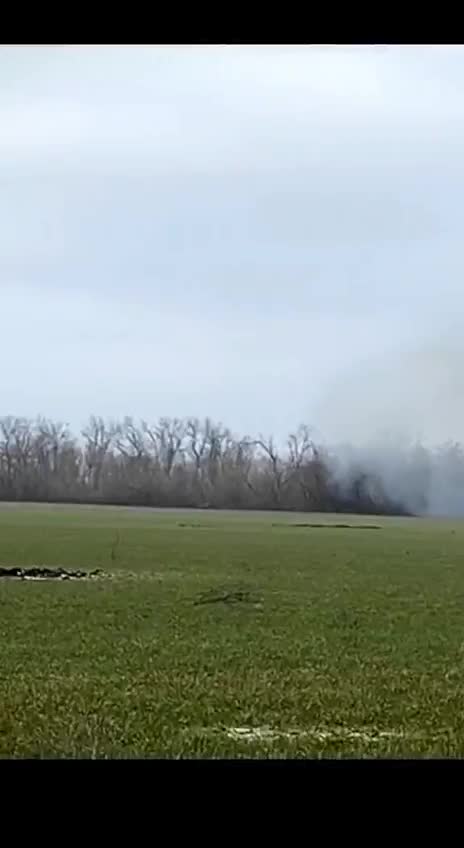 A Team of Helicopters Fire Rockets at Russians