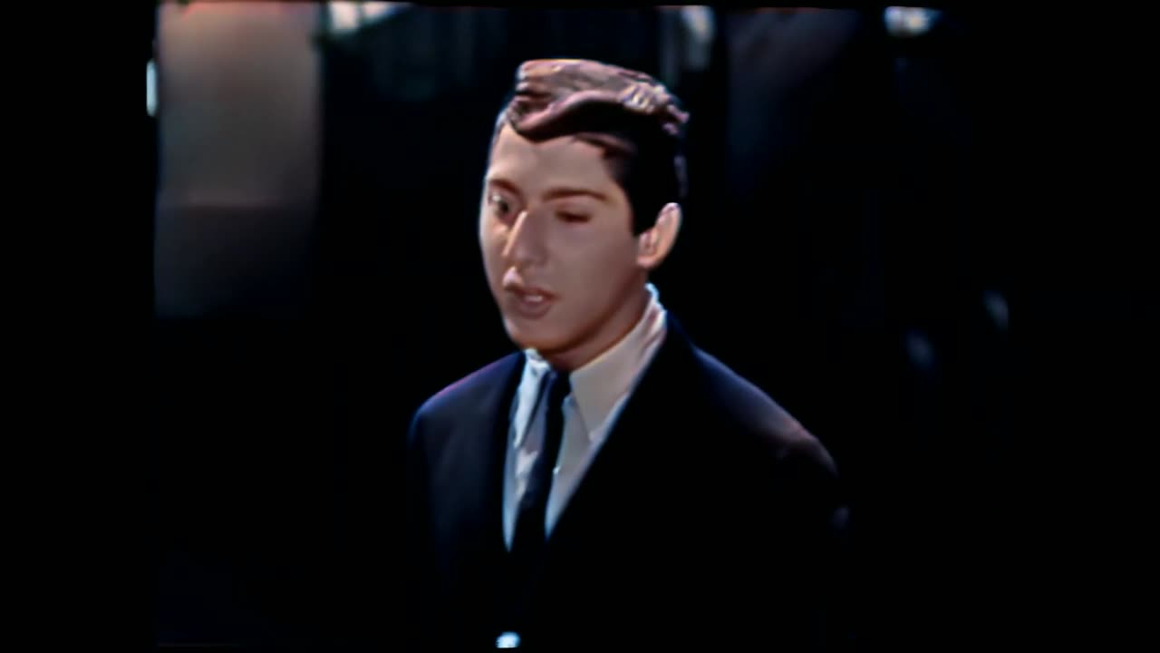 Paul Anka - Put Your Head On My Shoulder 1959 Live (Colorized 4K 60 fps)