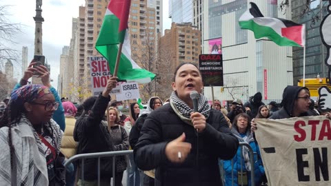 Rally in New York City: "INTERNATIONAL DAY OF SOLIDARITY WITH THE PALESTINIAN PEOPLE" 3of6