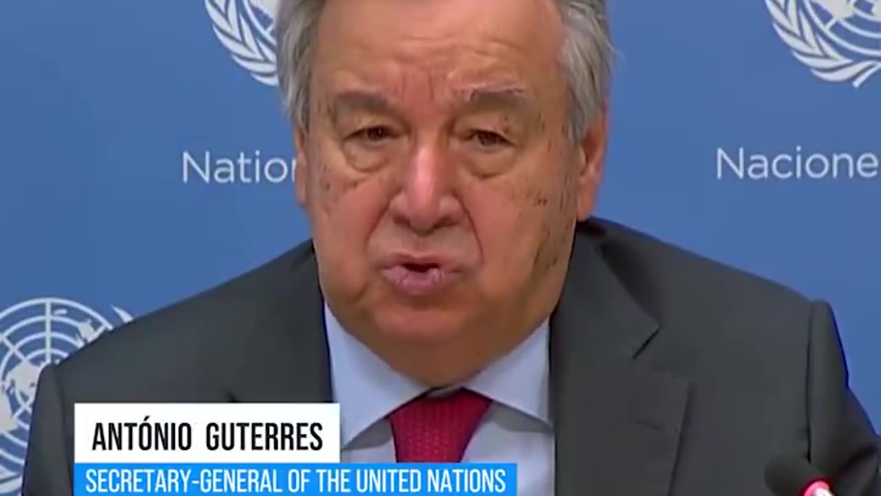 UN Secretary-General Antonio Guterres