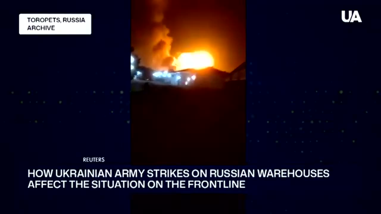 Ukrainian Strikes on Russian Warehouses Change the War | Shocking Footage